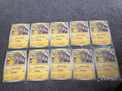 Pokemon Pikachu at the Museum Jumbo Promo Card – Natural History – Sealed X 10 - Image 1