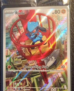 Sealed Pokemon Riolu Black Star ETB Promo Card ( TCG Mega Evolution #010 NM ) - Image 2
