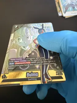 Bandai Dragon Ball Super Card Game Bulma FB07-113 UC Super Combo Foil - Image 2