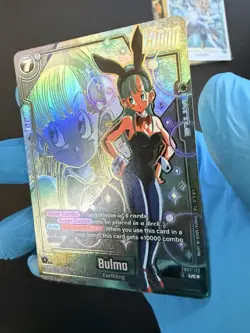 Bandai Dragon Ball Super Card Game Bulma FB07-113 UC Super Combo Foil - Image 4