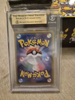 2 BGS Graded Poncho Pikachu Pretend Grunt, Team Skull, Sealed Cardbox, Sealed... - Image 4