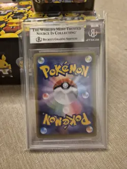 2 BGS Graded Poncho Pikachu Pretend Grunt, Team Skull, Sealed Cardbox, Sealed... - Image 5