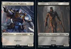 1x Astartes Warrior Token (001) // Cherubael Token NM-Mint, English Commander: U - Image 1