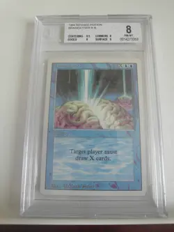 Braingeyser BGS 8 Beckett Graded - Revised Edition - 1994 NM mtg - Image 2