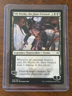 Ob Nixilis, the Hate-Twisted - War of the Spark - Magic The Gathering - Image 1