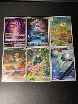 Pokemon TCG Scarlet & Violet / Mega Evolution Era Illustration Rare Holo Lot - Image 1