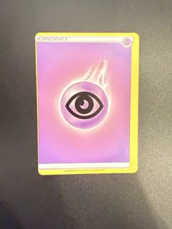 2020 Pokemon Psychic Energy MISCUT ERROR - LP - Image 3