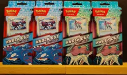 Pokemon TCG Knockout Collection Lot Of 4 Kyogre x2 And Suicune x2 ** NEW ** - Image 1
