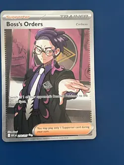 Boss's Orders 256/217 Ascended Heroes Pokemon TCG Full Art Rare NM - Image 1