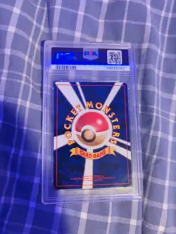 1997 Pocket Monsters Team Rocket Japanese Dark Gyarados Holo 130 PSA 9 MINT - Image 2