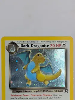 Pokemon Dark Dragonite 5/82 Holo Rare Unlimited EN Team Rocket WOTC Pokemon - Image 3