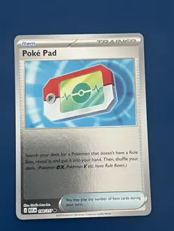 2x Reverse 1x Base Poke Pad 198/217 Ascended Heroes Pokemon Trainer Mint/NM - Image 2