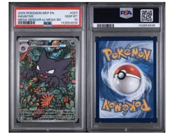 2025 POKEMON MEP EN-ME BLACK STAR PROMO HAUNTER #027 PHANTASMAL FLAMES PSA 10 - Image 3