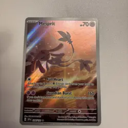 Mesprit 204/191 Surging Sparks Illustration Rare Mint Condition Pokemon TCG Card - Image 1
