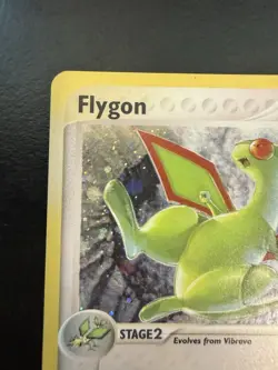 Pokemon TCG Flygon Reverse Holo Rare EX Dragon Card 4/97 LP+ Condition - Image 3