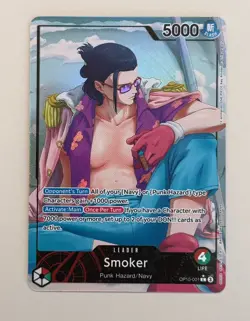 Smoker (Alt Art) OP10-001 English Royal Blood - One Piece Card - NM - Image 1