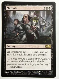 Mutilate Magic 2013 (M13) 102 LP-NM MTG Card - Image 1