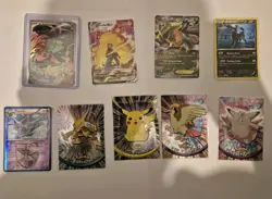 Pikachu VMAX Umbreon Reverse Holo Bulbasaur Giratina EX Pokemon Cards Bundle - Image 1