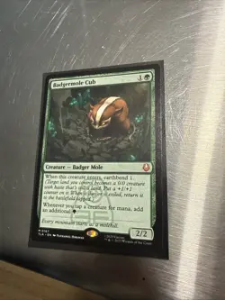 Badgermole Cub Avatar: The Last Airbender Foil 100% Authentic Pack Pulled - Image 1