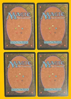 MTG PORTCULLIS (x4) Stronghold (OldManMTG 011-556) - Image 2