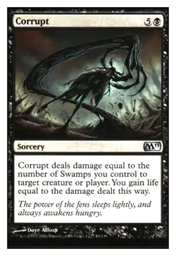 Corrupt Magic 2011 (M11) MTG - NM+ - Image 1