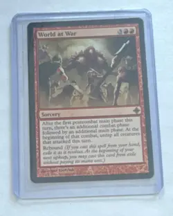 WOTC MtG Rise of the Eldrazi World at War Sorcery Red Rare Regular #172 x1 - Image 1