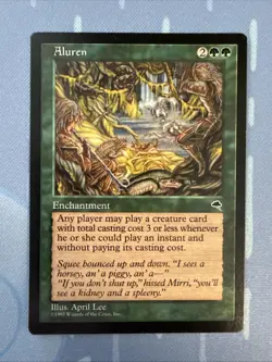Aluren - Tempest - Magic the Gathering - Vintage 1997 WOTC!! - Image 1