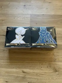 Pokemon Centre Elite Trainer Box Mega Evolution Lucario & Gardevoir Bundle ✅ - Image 1