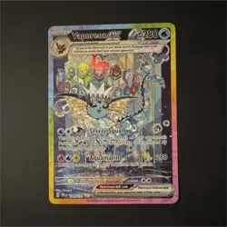 Pokemon Vaporeon ex Full Art Holo 149/131 Sv: Prismatic Evolutions SIR - Image 1