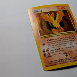 Pokemon Moltres 12/62 Fossil Holo Rare Unlimited WOTC 1999 - Image 3