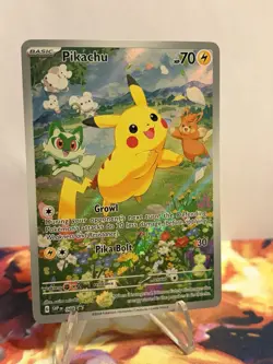 Pokemon TCG Pikachu SVP 088 Black Star Promo 88 Paldea Adventure Chest NM - Image 3
