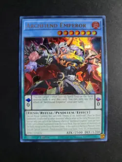 Archfiend Emperor BPRO-EN031 Ultra Rare Yugioh Burst Protocol - Image 1
