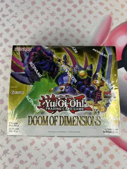 DOOM OF DIMENSIONS 1st Edition Yugioh Factory Sealed Booster Box Yu-Gi-Oh! - Image 1