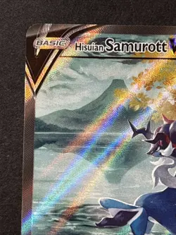 Hisuian Samuott V GG51/GG70 Crown Zenith Pokemon Card Alt Art - Image 4