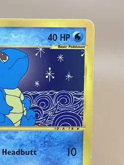 Pokemon Squirtle Expedition Non-Holo Card 132/165 Nintendo E-Reader Vintage LP - Image 4