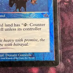 Sunken Field FOIL Prophecy played Blue Uncommon MAGIC GATHERING CARD - Image 4