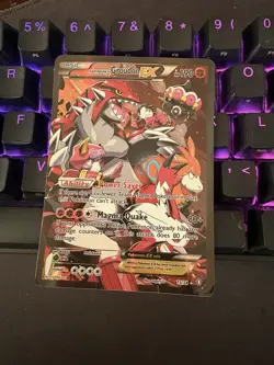 Pokemon Team Magma's Groudon EX Double Crisis 15/34 Ultra Rare Card - Image 1