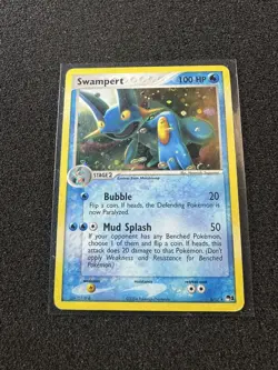 Swampert 5/17 Holo 2004 POP Series 1 Pokemon Card LP - Image 1
