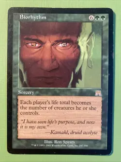 MTG - Biorhythm - Onslaught - LP/NM - Image 1