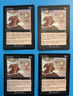 Snuff Out - Mercadian Masques x4 LP/NM - Image 1