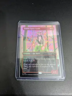 Simian Spirit Guide (Rainbow Foil) Secret Lair Drop Foil mtg - Image 1