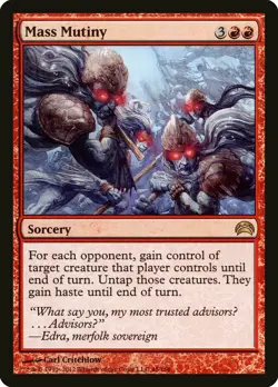 Mass Mutiny [Planechase 2012] Magic MTG - Image 1