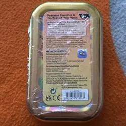 Meowth / Hitmonchan 151 Mini Tin Pokemon TCG Scarlet and Violet Factory Sealed - Image 2