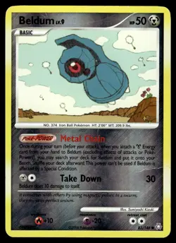 Beldum Reverse Holo 83/146 Legends Awakened Pokemon - Image 1