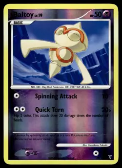 Baltoy Reverse Holo 89 Supreme Victors Pokemon - Image 1
