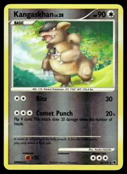 Kangaskhan Reverse Holo 38/100 Majestic Dawn Pokemon - Image 1