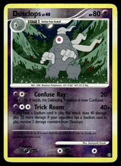 Dusclops Reverse Holo 35/100 Stormfront Pokemon - Image 1