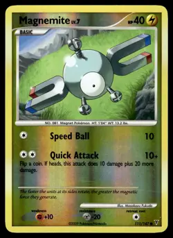 Magnemite Reverse Holo 111 Supreme Victors Pokemon - Image 1