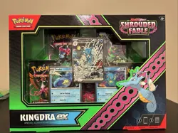 Pokemon Shrouded Fable Kingdra Ex Box - SEALED NEW - Image 1