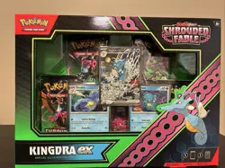 Pokemon Shrouded Fable Kingdra Ex Box - SEALED NEW - Image 2